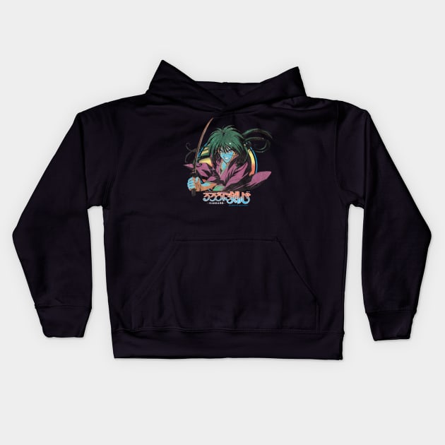 Rurouni Kenshin Kids Hoodie by geeeeeeeeeeeek